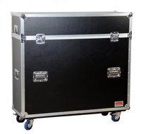 ATA WOOD FLIGHT CASE W/ ELECTRIC LCD LIFT & CASTERS; FITS LCD & PLASMA SCREENS UP TO 47"